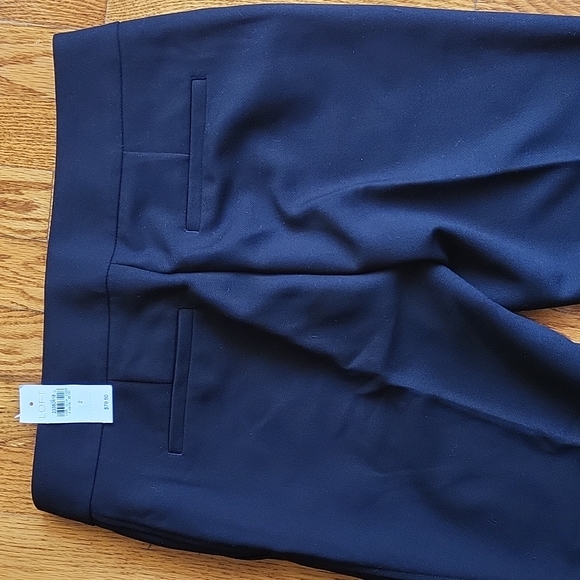 Loft Marisa women's NWT black straight leg dress pants size 2 - Picture 4 of 8
